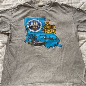 Louisiana Cajun Navy T-Shirt